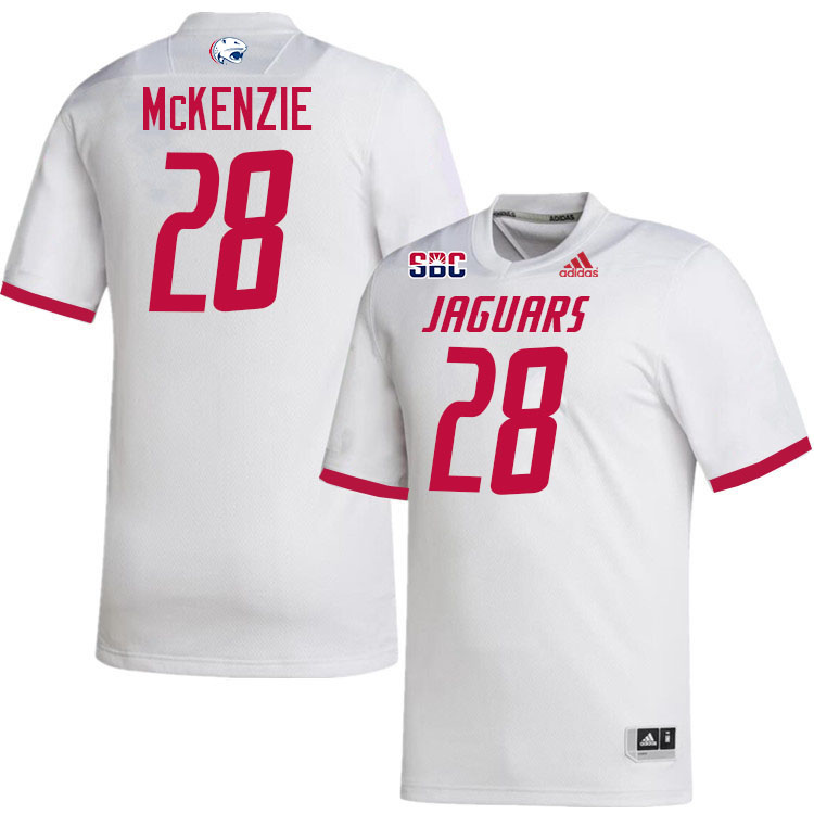 #28 Darius McKenzie South Alabama Jaguars Jerseys,College Football Uniforms,Apparels Stitched-White #28 Darius McKenzie South Alabama Jaguars Jerseys,College Football Uniforms,Apparels Stitched-White
